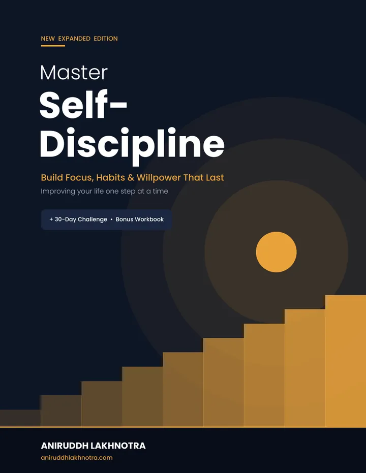 Master Self-Discipline eBook cover by Aniruddh Lakhnotra